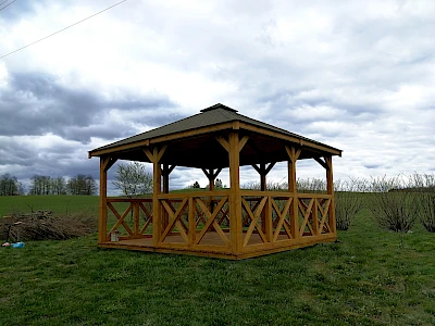 Altana ogrodowa ATENA 4m x 4m