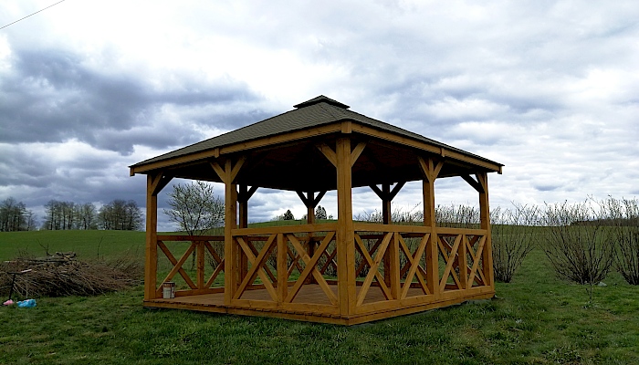 Altana ogrodowa ATENA 4m x 4m